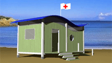 Custom made beach hut project